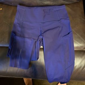 Purple fast and free crop size 8